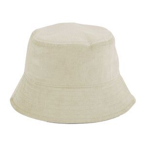 Beechfield Unisex Adult Natural Corded Bucket Hat / Stone
